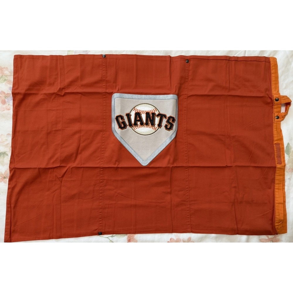 PB Teen Sham MLB Giants San Francisco Baseball‎ Standard Pillow Orange 20x26 NEW